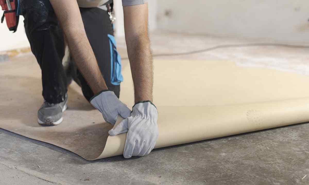 How to weld linoleum seam in house conditions